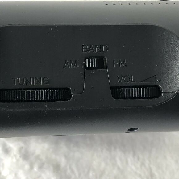 Vintage Sony Dream Machine Clock Radio Black Plug-In Battery Backup - Picture 5 of 7